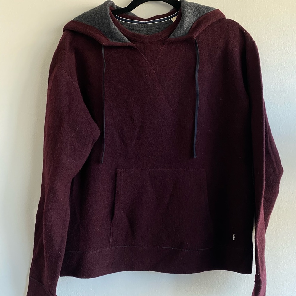 ED by Ellen Degeneres sweater hoodie real wool